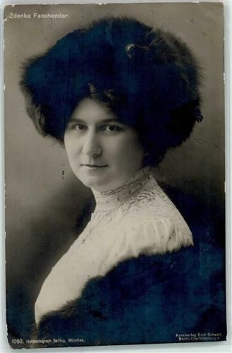 1910 Zdenka Fassbender
