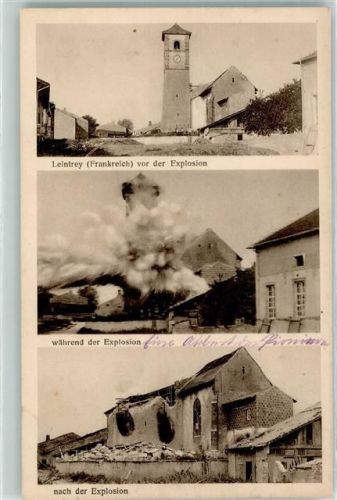 54450 Leintrey - Explosion Zerstörung