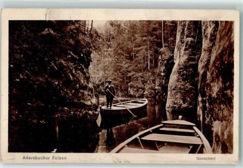 Broumov Gondelfahrt Adersbacher Felsen
