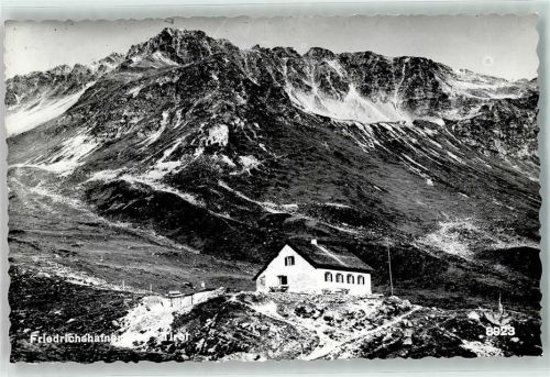 Galtür Friedrichshafener Hütte Hüttenstempel