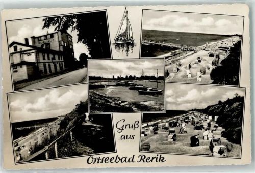 Ostseebad Rerik Strand Strandkörbe Hafen Kurhaus