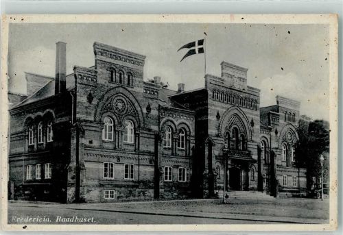 Fredericia Raadhuset Fahne Auto Rathaus
