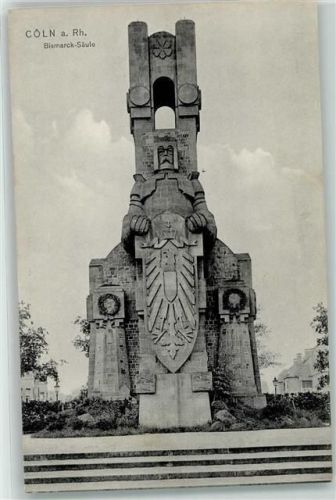 Köln Stadt Bismarck Säule Trenkler Co Nr.39