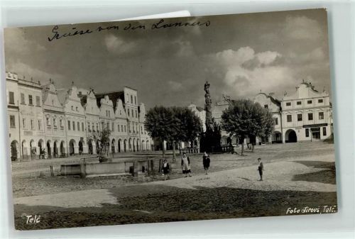 Telc Teltsch - Marktplatz Mariensäule