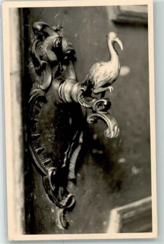 Türgriff mit Flamingo