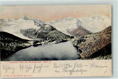 Finkenberg Schwarz See im Zemmgrund
