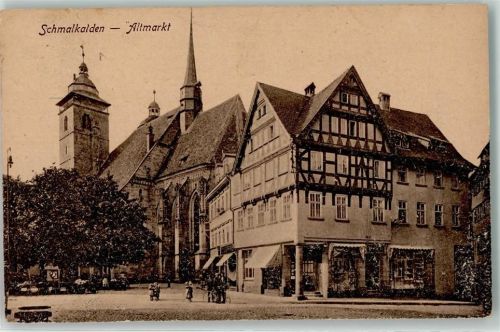 Schmalkalden Altmarkt Fahrrad