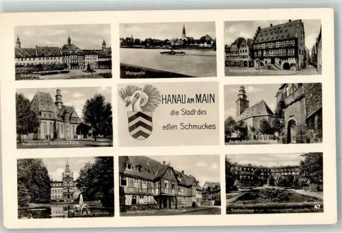 Hanau Rathaus Marktplatz Altes Münzhaus Stadtschloß