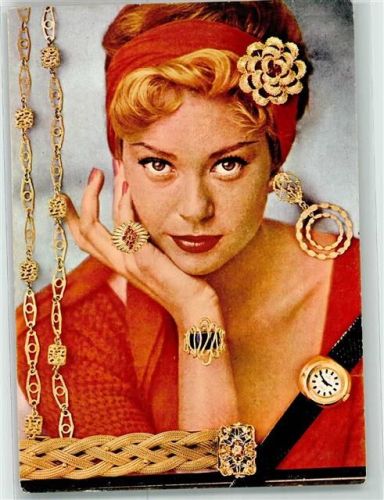 Trieste / Triest / Trst Werbung Schmuck Frau Firma Darwil