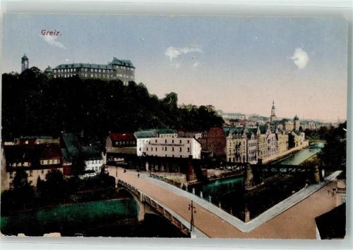 Greiz Oberes Schloß Elsterbrücke