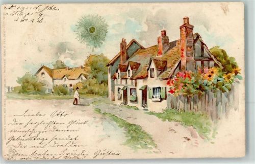 1899 Sonnenschein Postkarte Serie VI Nr.99115