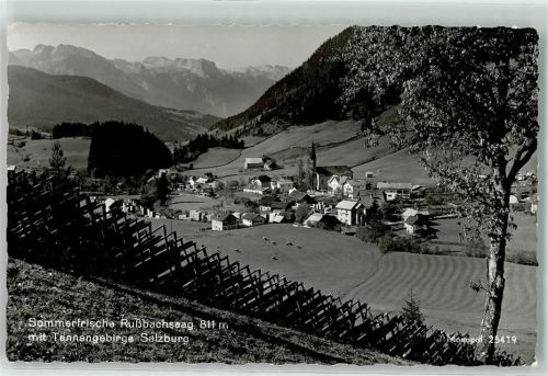 Rußbachsaag gegen Tennengebirge