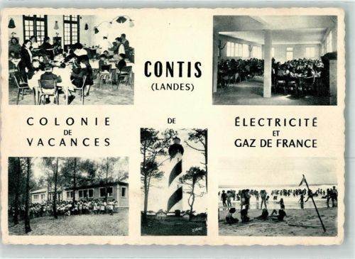 Saint-Julien-en-Born Colonie de Vacanses de Electricite et Gaz de France Contis Leuchtturm
