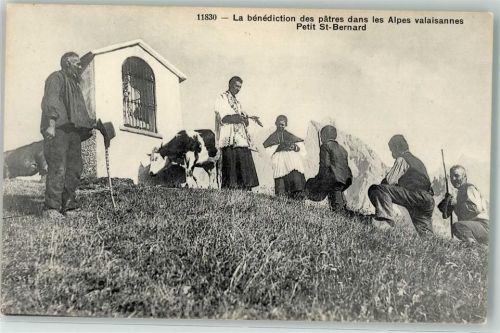 Bourg-Saint-Maurice La Benediction des Patres dans les Alpes Petit St Bernhard