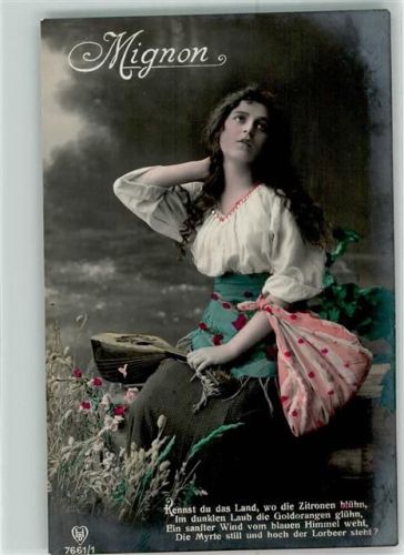 1918 Mandoline Spruch HB Nr.7661-1