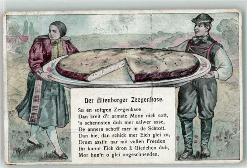 Altenburg Brauchtum Altenborger Zeegenkase Spruch