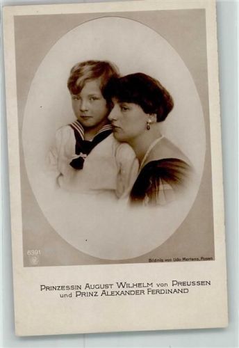 Prinzessin und Prinz Alexander Ferdinand