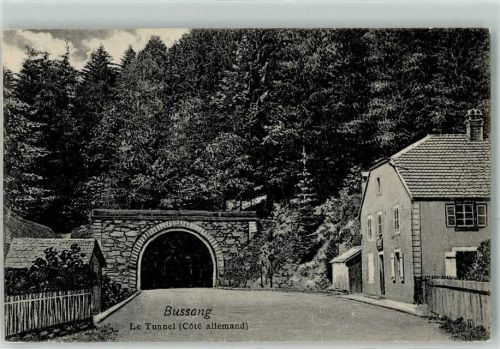 Bussang le Tunnel Cote allemand