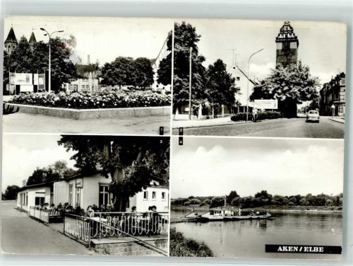 Aken Friedensplatz Gasthaus Fährhaus Köthener Turm