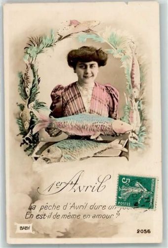 1 April Frau Fische Spruch