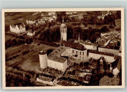 Lutherstadt Wittenberg WHW Fliegeraufnahme Schlosskirche Bild 148