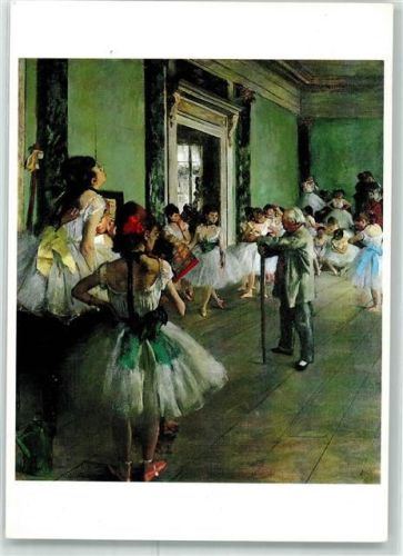 Paris sign.Degas Edgar Ballettstunde Museum d Orsay