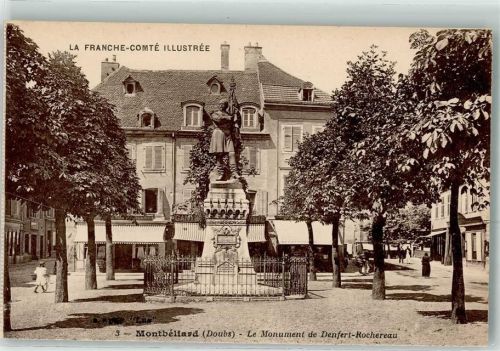 Montbeliard Le Monument de Denfert Rochereau Denkmal