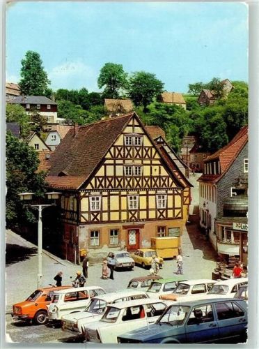 Hohnstein Markt Fachwerkhaus