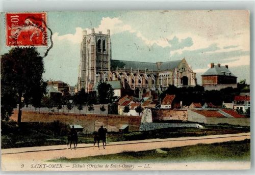 Saint-Omer 1913 Sithuie Kirche Pferd Origine
