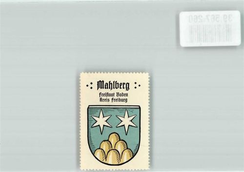 Mahlberg Wappen Freistaat Baden
