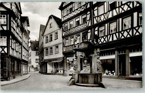 Wertheim Rathausgasse mit Engelbrunnen