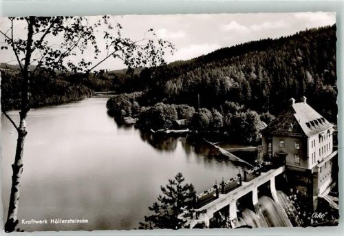 Viechtach Kraftwerk Hölensteinsee Stausee
