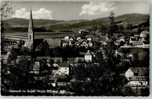 Teisnach mit Pfarrkirche St. Magareta