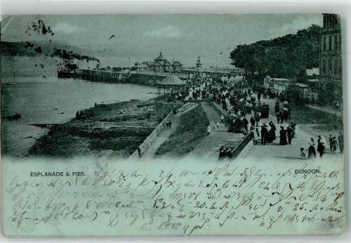 Dunoon 1900 Esplanade Pier Hafen