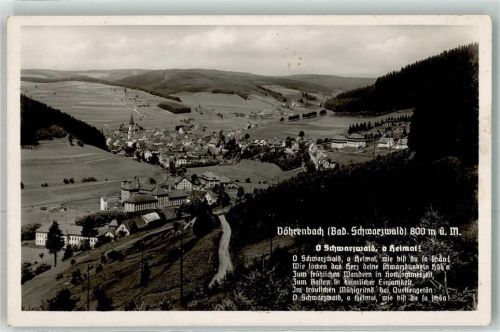 Vöhrenbach Gedicht