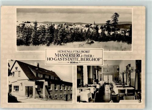 Masserberg HO Gasthaus Berghof in Tühringen