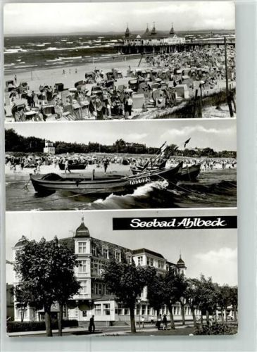 Ahlbeck An der Seebrücke FDGB-Erholungsheim Bernhard Göring