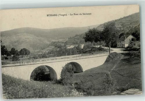 Bussang 1915 Sechenat Brücke