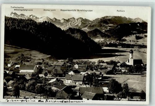 Altstädten Trettachspitze Hohes Licht Feilhorn