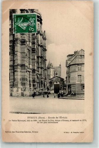 Evreux Entree de l`Eveche la Palais Episcopal