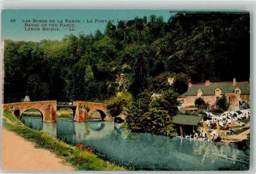 Lehon les Bords de la Rance le Pont de Lehon Waschfrauen
