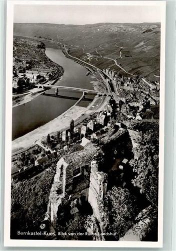 Bernkastel Blick von der Ruine Landshut