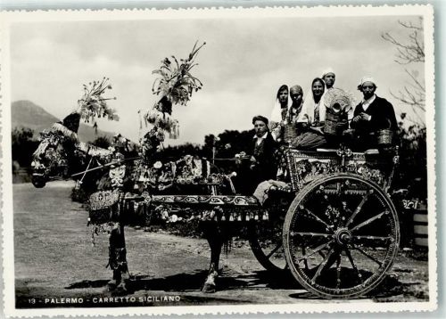 Palermo Carretto Siciliano Tracht