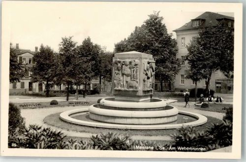 Meerane Am Weberbrunnen