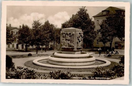 Meerane Am Weberbrunnen