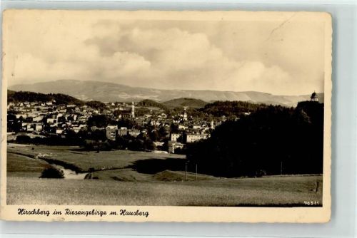 Hirschberg im Riesengebirge im Riesengebirge m. Hausberg