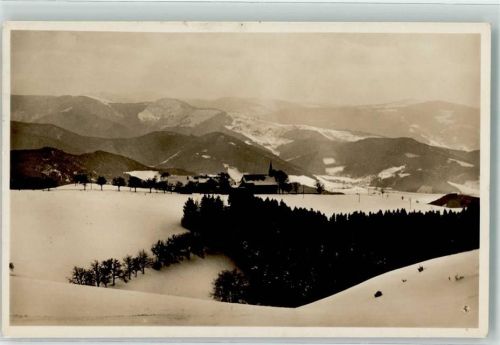 St. Peter 1934 Wallfahrtskirche Maria Lindenberg im Schnee