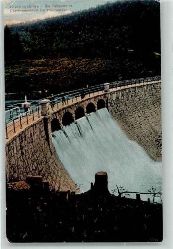 Krummhübel 1919 Talsperre