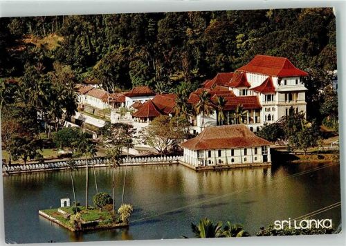 Kandy Tempel der Zahnreliquie der Kandy See