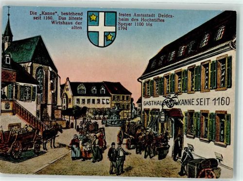 Deidesheim Repro Gasthaus zur Kanne